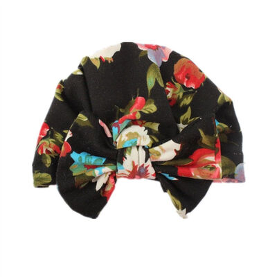 

Cute Flower Bonnet Hat Cap with Big Bow For Baby Girl Infant Newborn Hair