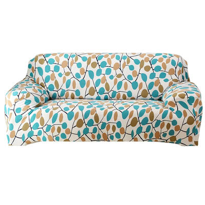 

Branch Printed Tight Wrap Slipcover All-Inclusive Elastic Sofa Couch Cover