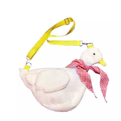 

2018 New Style Fashion Lady Girl Duck Shoulder Bag Crossbody Japanese Lolita Plush Cute Messenger Bags