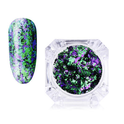 

Foil Paper Nail Art Stickers Decoration DIY Manicure Decal Sequin Ornaments