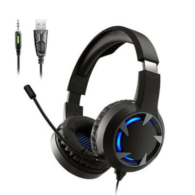 

Gaming Headset Stereo Surround Headphone 35mm Wired With Mic For PCPS4xBOX