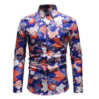 

New Fashion Mens Luxury Casual Stylish Slim Fit Long Sleeve Casual Dress Shirts
