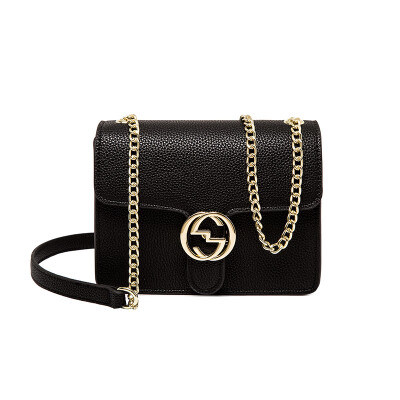 

Chain bag female 2019 new Korean version of the lock small square bag fashion wild diagonal shoulder bag ins Dionysian bag