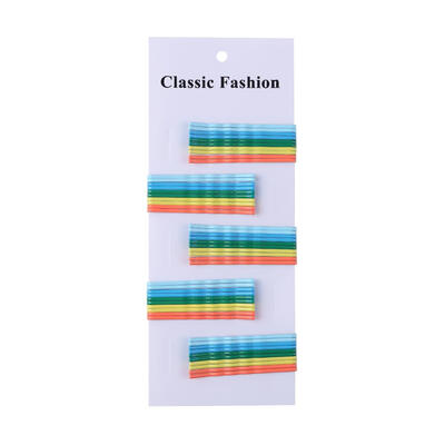

4050pcs Hair Clips Wave Flat Curved Hairpin Women Girls Barrette Bobby Pin