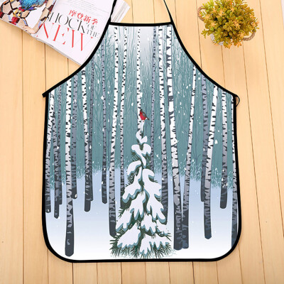 

Toponeto Christmas Decoration Waterproof Apron Kitchen Aprons Dinner Party Apron