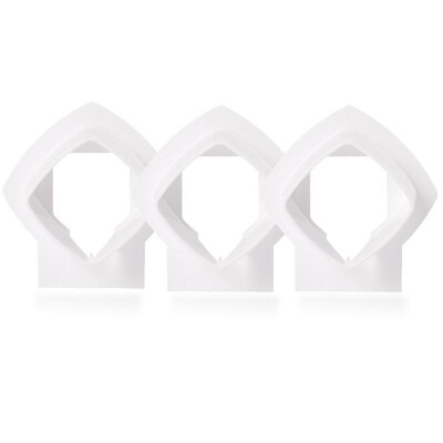 

Wall Mount Bracket Stand Holder for Linksys Velop Tri-band Whole Home WiFi Mesh System White 3 Pack