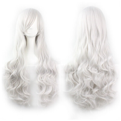 

〖Follure〗Cosplay Costume Wigs Women Long Curl Wavy Red Halloween Party Anime Hair