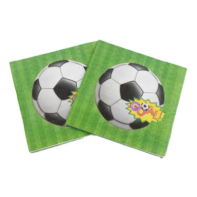 

20pcslot Football Napkins Kids Birthday Wedding Party Supplies Football Paper Napkins Happy Birthday Party Supplies 2018