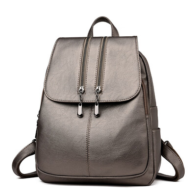 

2018 Brand New Laptop Backpack Women Leather Luxury Backpack Women Fashion Backpack Satchel School Bag Pu
