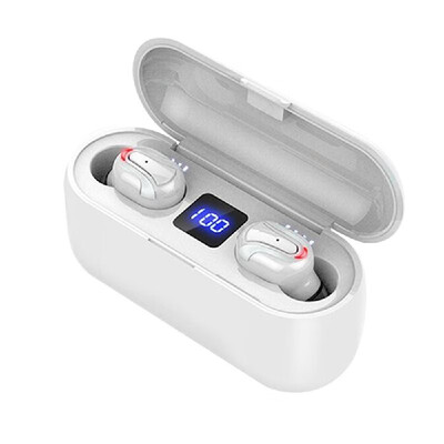 

Bluetooth 50 TWS Earbuds True Wireless Headphones with Mic In-ear Stereo Earphones Twins IPX5 Waterproof Sports Headset Charging