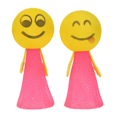 

2pcs Pet Cat Toy Cute Spring Bouncing Ball Kitten Interactive Teasing Toys