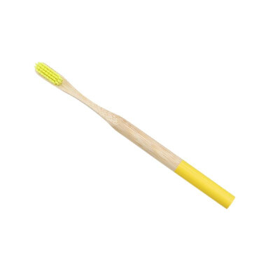 

Bamboo Toothbrush Eco-Friendly Bamboo Handles Biodegradable Nylon Bristles For Natural Dental Care