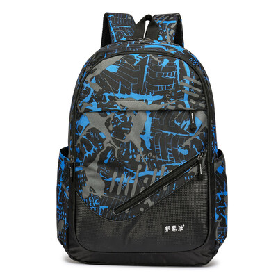 

Backpack high school big bag fashion trend mens backpack female travel