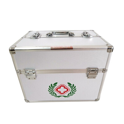 

LONG LI aluminum alloy multilayer diagnosis box Medicine box First aid kit Storage box 10189101911019210193