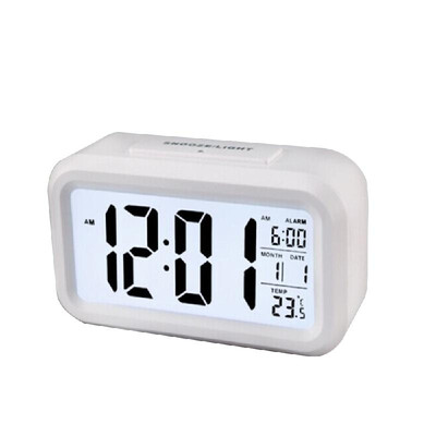 

Children Bedside Clock Smart Nightlight Table Electronic Clock Large Screen Digital Clock
