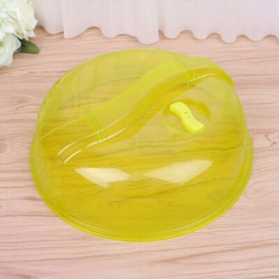 

Safety Plastic Microwave Plate Cover Clear Steam Vent Splatter Lid Food Dis