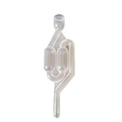 

1Pcs Home Air Lock Twin Bubble Grommet Homebrew Beer Fermentation For Wine Making Wine Exhaust Tools For Bar