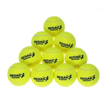 

10pcsbag Tennis Training Ball Practice High Resilience Training Durable Tennis Ball Training Balls for Beginners Competition