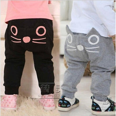

Toddler Infant Kids Baby Boy Girl Harem Long Pants Trousers Leggings Bottom 0-2Y