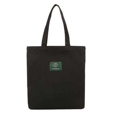 

Patchwork Shoulder Handbags Women Canvas Top-handle Book Bags Large Totes