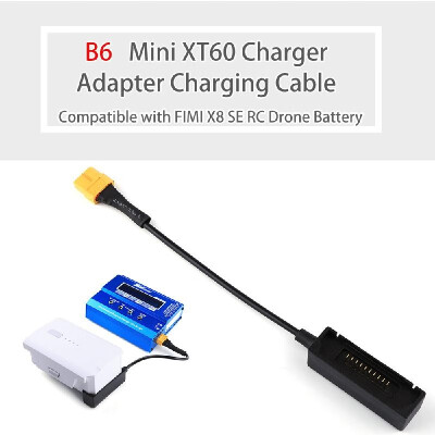 

B6 Mini XT60 Balance Charger Adapter Charging Cable Compatible with FIMI X8 SE RC Drone Battery