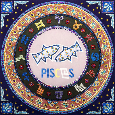 

DIY Crystal Rhinestone Diamond Painting 12 Zodiac Constellations Cross Stitch Pictures Wall Hanging Decor Embroidery Paintings