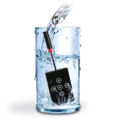 

K12 IPX8 Waterproof MP3 Player 8GB Music Player with Headphones FM Radio Back Clip Design for Swimming Running Diving