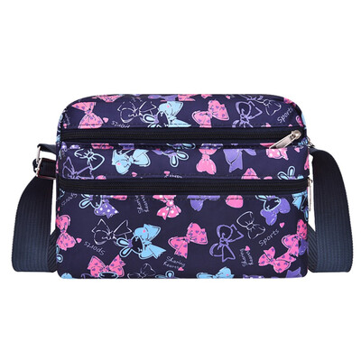 

Tailored Women Printed Nylon Bag Casual Shoulder Messenger Bag Fashion Mobile Phone Bag