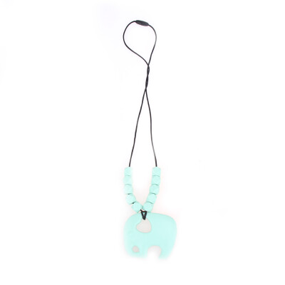 

Fashion Necklace Kids Mom DIY Soft Silicone Gel Jewelry Decor Baby Teether