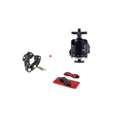 

Sunwayfoto DSLR Stabilizer Set with Magic Arm Titan Clamp&Mobile Phone Clamp