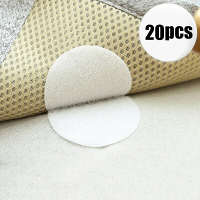 

Gobestart Strong Self Adhesive Fastener Magic Stickers Nylon for Bed Sheet Sofa Mat