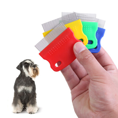 

Pet Flea Comb Steel Pin Brush for Dog Cat Kitten Hair Trimmer Grooming Tool