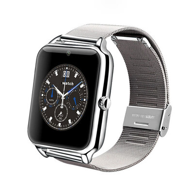 

Bluetooth Smart Watch GSM SIM Phone Mate Z60 Stainless Steel For IOS Android