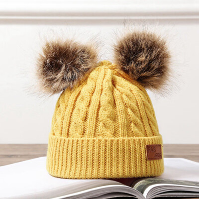 

Baby Winter Warm Hat Baby Newborn Knit Hat Infant Toddler Kid Crochet Hat Beanie Cap