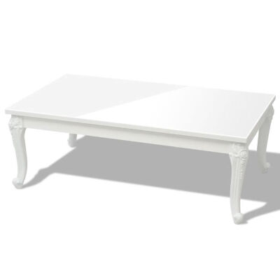 

Coffee Table 472"x276"x165" High Gloss White