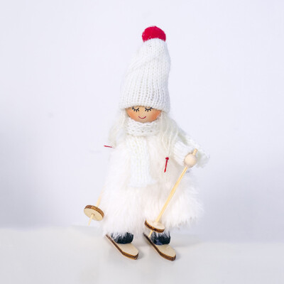 

Tailored Ski Doll Cute Christmas Tree Ornaments Holiday Decoration