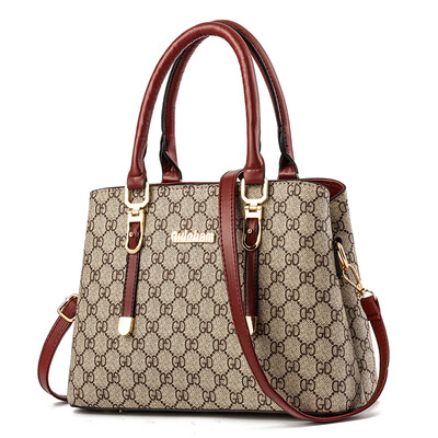 

Big woman tide spring handbag woman large capacity middle-aged mother bag simple one shoulder oblique satchel bag