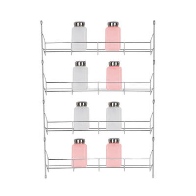 

Spice Storage Spice Shelf Wall Mount Spice Storage Organizer Pantry Kitchen Standing Rack Shelf Holder US