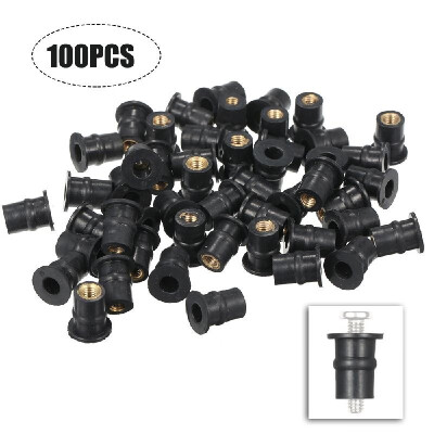 

M5 Rubber Well Nuts 5MM Metric Motorcycle Windshield Shaft Nut