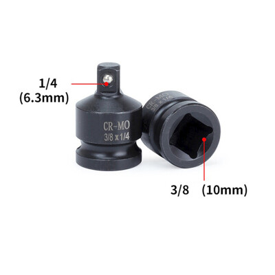 

38 14 Drive Air Black Impact Socket Adapter Reducer Tool High Quality H1