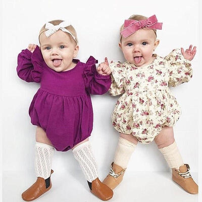 

Infant Newborn Toddler Baby Girls Floral Romper Bodysuit Jumpsuit Outfits Clothes 0-18M