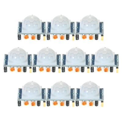 

10pcs HC-SR501 IR Pyroelectric Infrared IR PIR Motion Sensor Detector Module