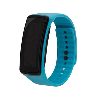 

Intelligent Silica Gel LED Watch Fashion Super Slim Electronic Watch
