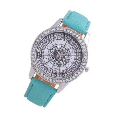 

Simple Business Stainless Steel Fashion Womens quartz watch Round Temperament Beautiful Souvenir Ladies WristWatch 2018 D