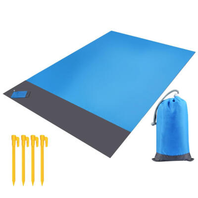 

Outdoor Camping Nylon Pocket Picnic Mat Portable Waterproof Beach Blanket