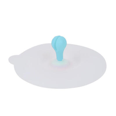

Cute Small Bean Sprout Silicone Cup Cover Heat Resistant Sealed Cups Lid
