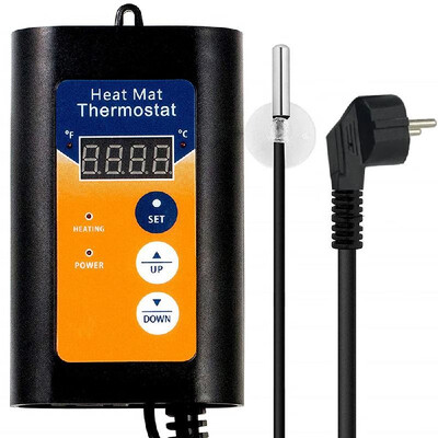 

1000W Plant Greenhouse Digital Temperature Controller Intelligent Temperature Control Regulator Thermostat Device