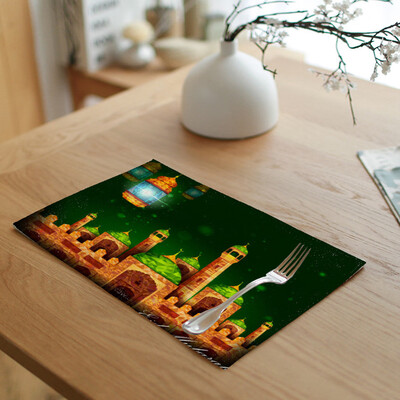 

Gobestart Ramadan Festival Decorations Restaurant Hotel Creative Household Table Mat