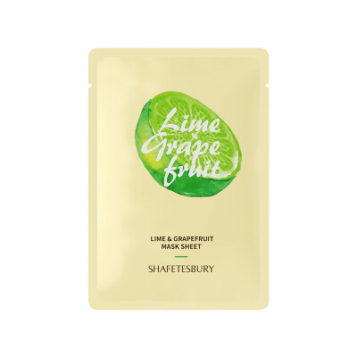 

SHAFETESBURY Lime Grapefruit Soothing Mask 21ml Repairing&Moisturizing