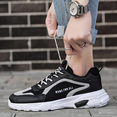 

2019 new summer mens shoes Korean version of the trend of sports&leisure canvas shoes mens wild net red white tide shoes
